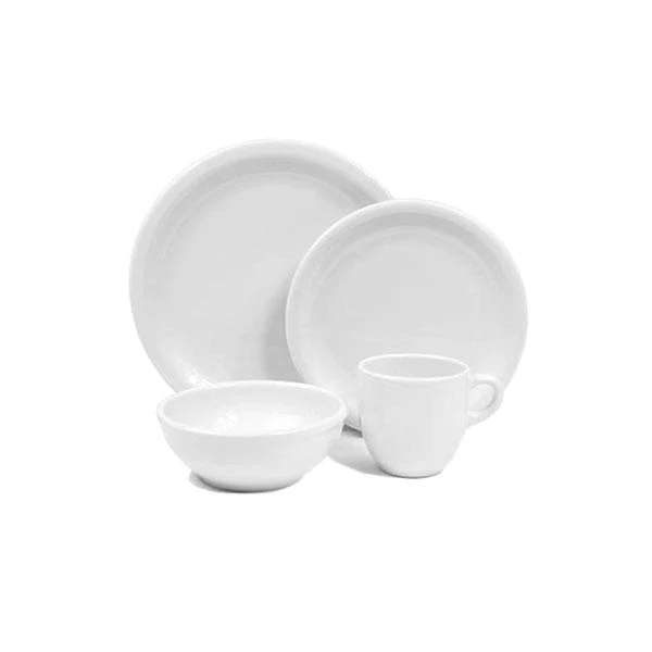 Dinnerware Set - 4 piece - White | American Bistro